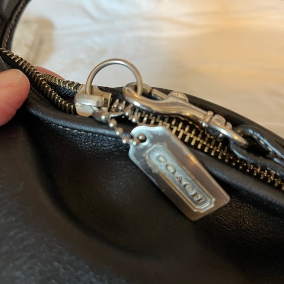 Coach Ergo Zip Black Leather 2004 Style 9221 - Picture 14 of 17